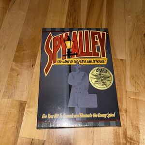 Spy Alley The Game of Suspense and Intrigue Board Game NEW Factory Sealed In Box